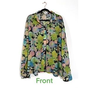 BP Floral Multi Color Blouse